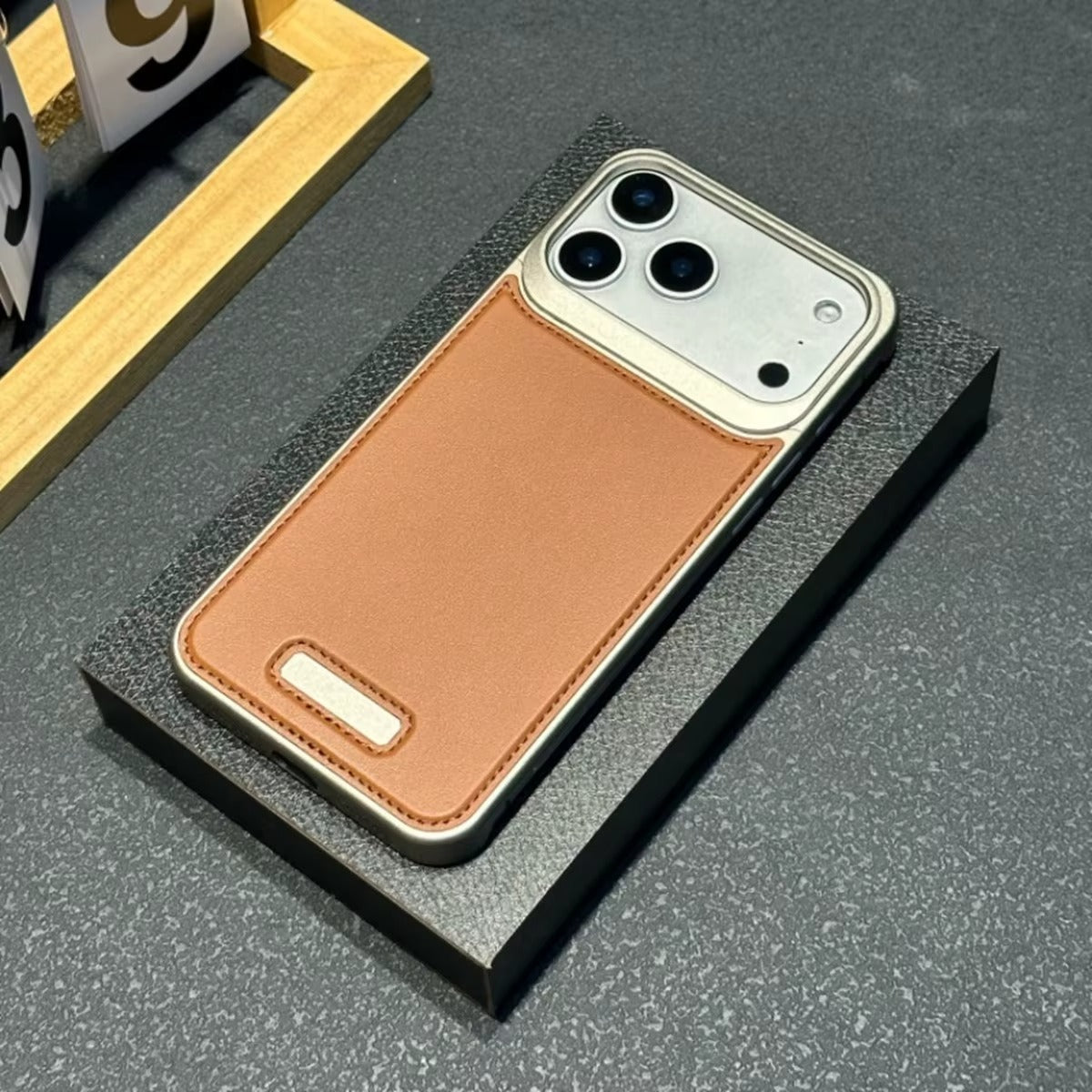 iPhone 17 Pro Max — Leather Magsafe Case