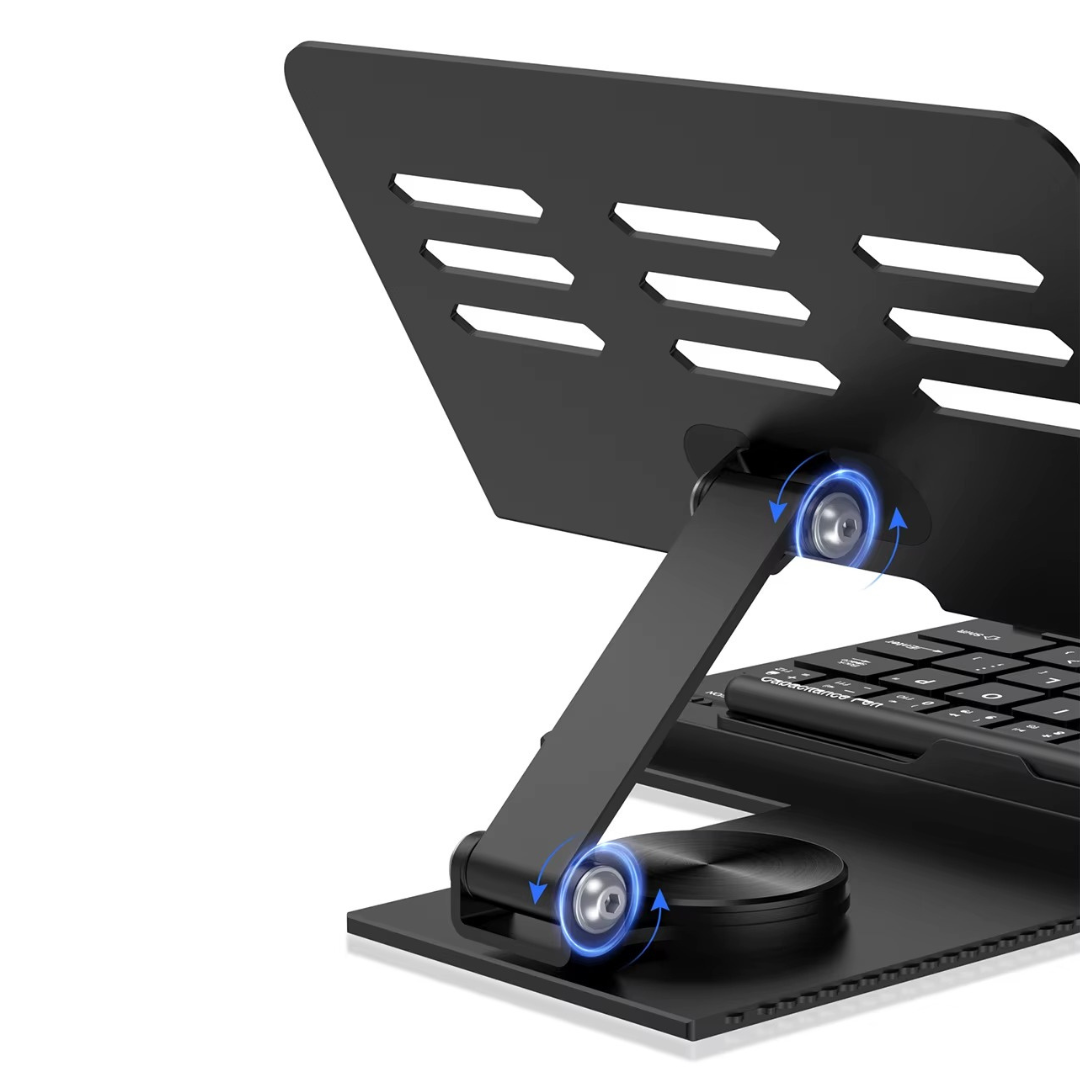 Desk Stand and Bluetooth Keyboard