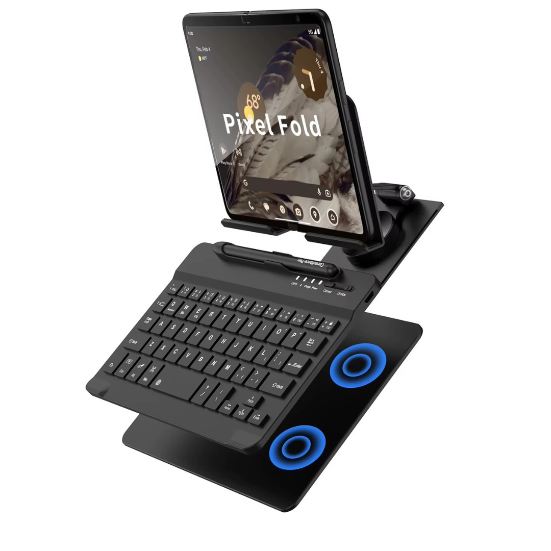 Desk Stand and Bluetooth Keyboard