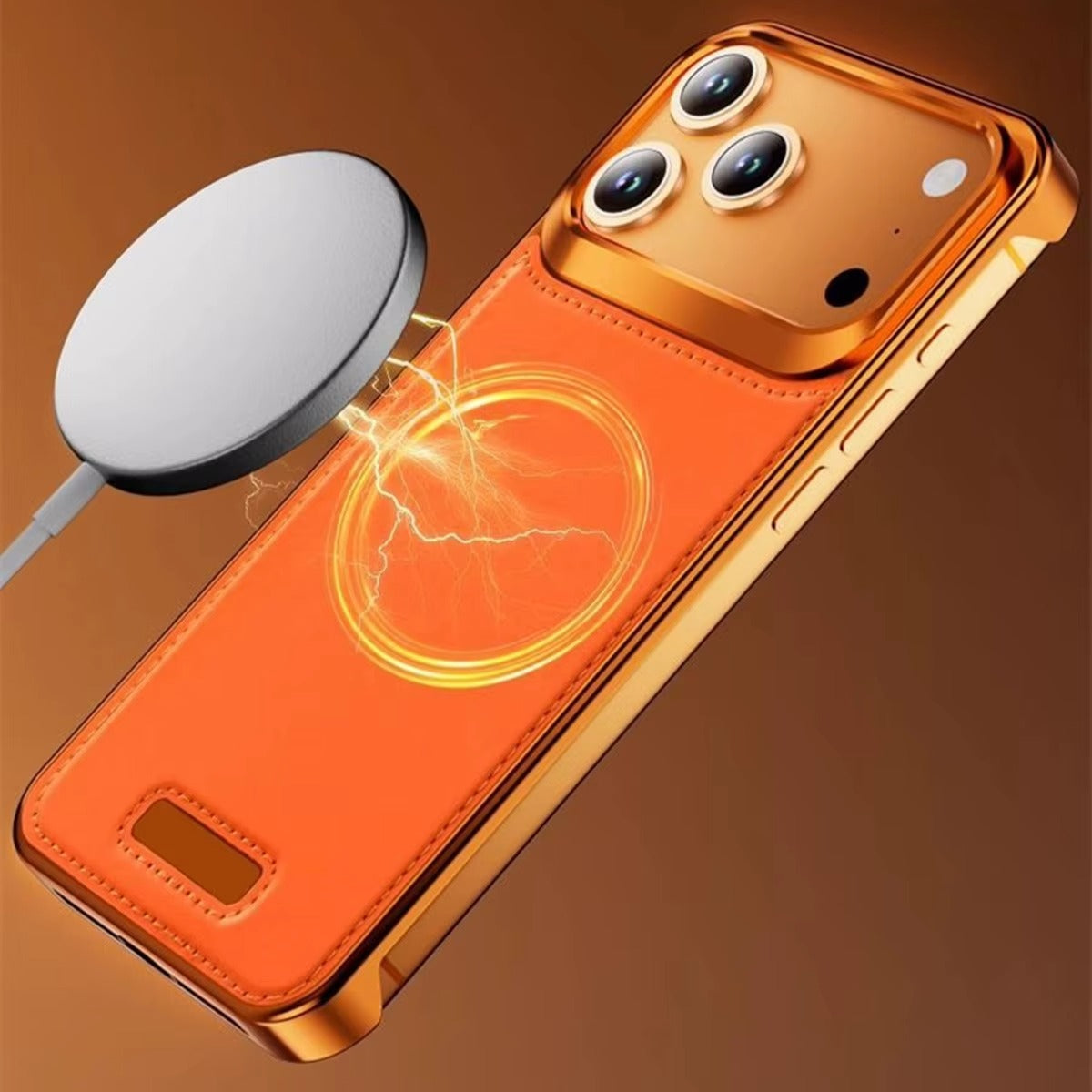 iPhone 17 Pro Max — Leather Magsafe Case