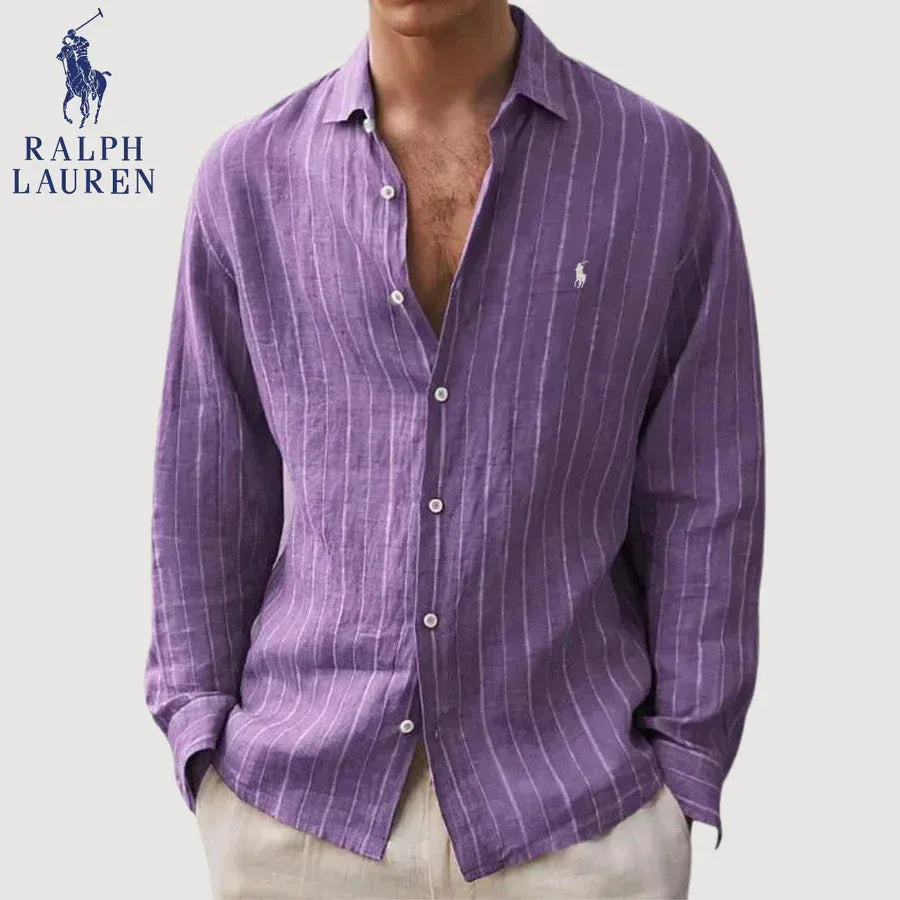 Premium Lightweight Long Sleeve Summer Shirt — Men's