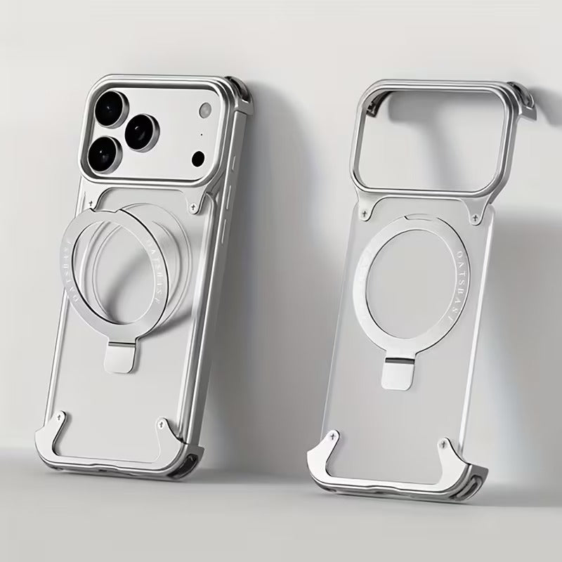 iPhone 17 Pro Max — New Metal Transparant  Case