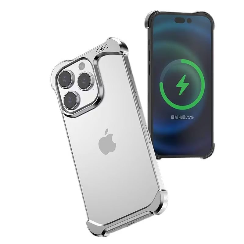 iPhone 16 Pro Max — Crystal Metal Case