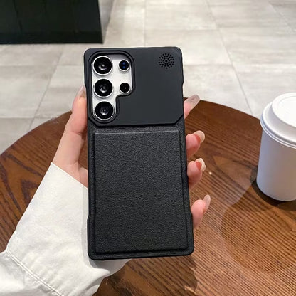 Samsung S26 ultra — Metal Leather Magsafe Case