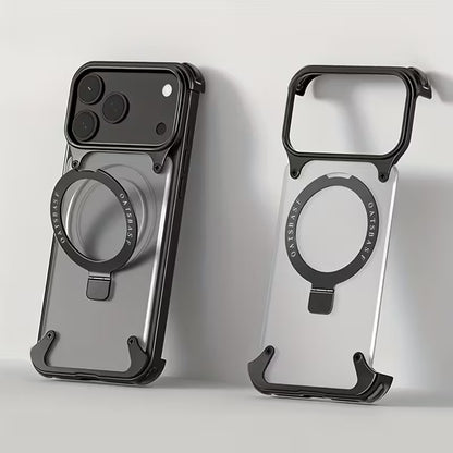 iPhone 17 Pro Max — New Metal Transparant  Case