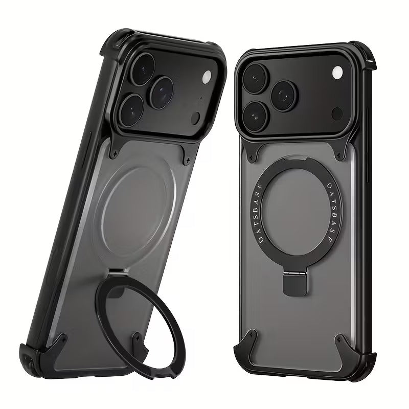 iPhone 17 Pro Max — New Metal Transparant  Case