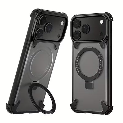 iPhone 17 Pro Max — New Metal Transparant  Case