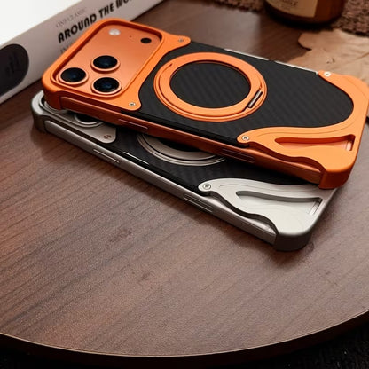 iPhone 17 Pro Max — Carbon Metal Case