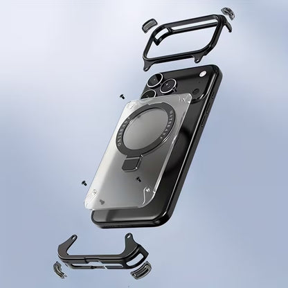 iPhone 17 Pro Max — New Metal Transparant  Case