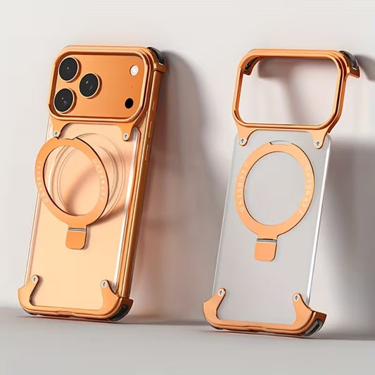 iPhone 17 Pro Max — New Metal Transparant  Case