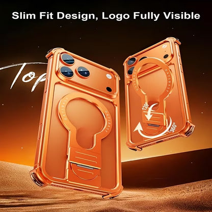 iPhone 17 Pro Max — New Metal Case (Available in Orange Only)