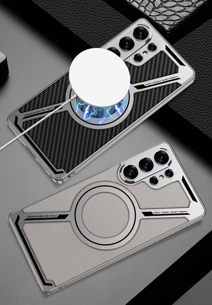 Samsung S26 ultra — Metal Carbon Magsafe Case