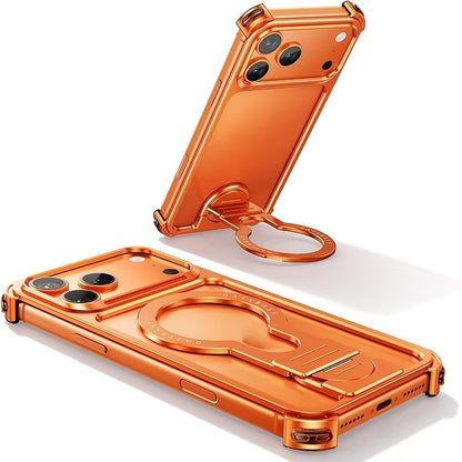 iPhone 17 Pro Max — New Metal Case (Available in Orange Only)