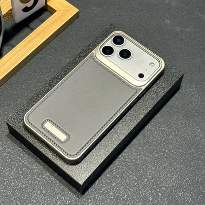 iPhone 17 Pro Max — Leather Magsafe Case