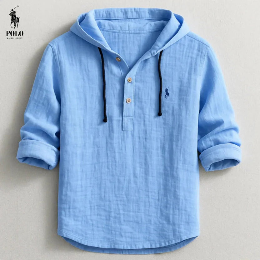 Premium Lightweight Long Sleeve Summer Shirt — Men's
