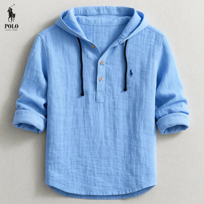 Premium Lightweight Long Sleeve Summer Shirt — Men's