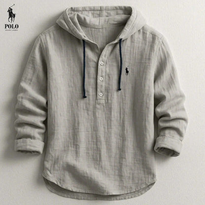 Premium Lightweight Long Sleeve Summer Shirt — Men's