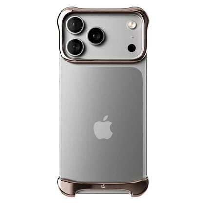 iPhone 17 Pro Max — Crystal Metal Case